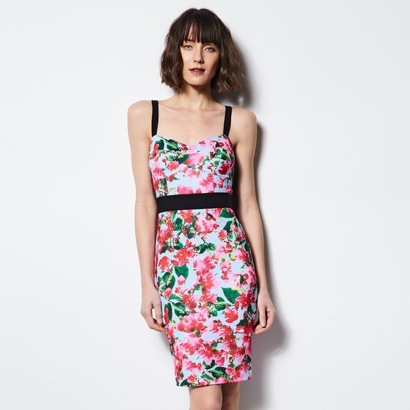 Milly Dresses & Skirts - Milly DesigNation Dress Floral Sheath Midi 12 NWT